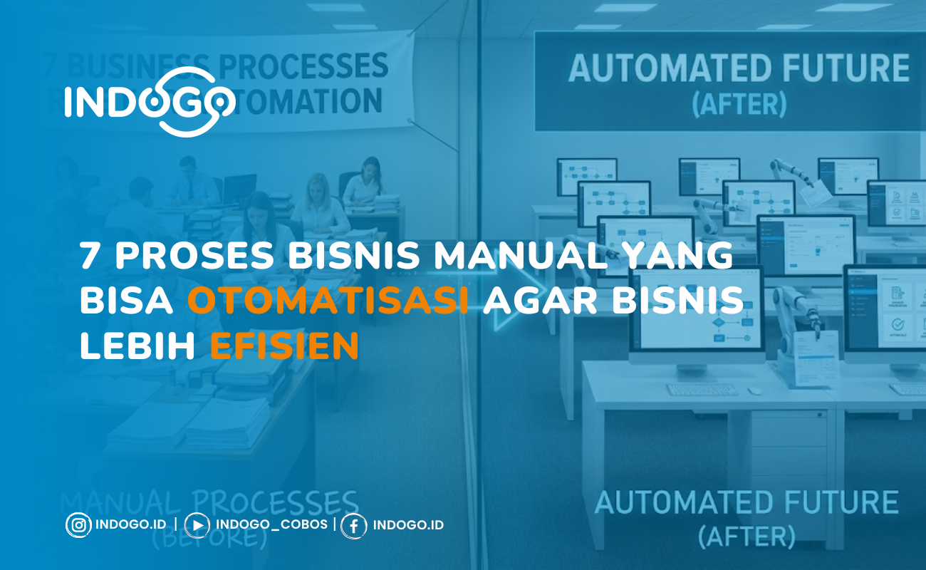 7 Proses Bisnis Manual yang Bisa Otomatisasi Agar Bisnis Lebih Efisien | INDOGO Elevate 7 PROSES BISNIS MANUAL YANG BISA OTOMATISASI AGAR BISNIS LEBIH EFISIEN