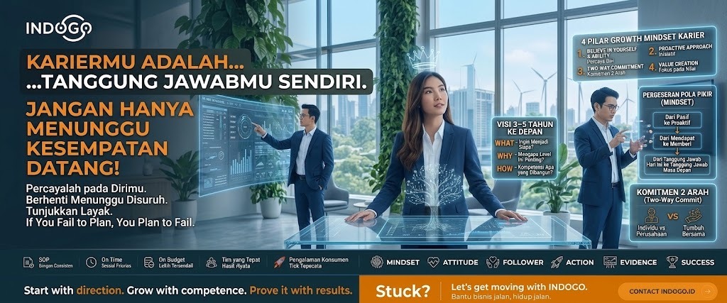 [Latih Profesional Series] MASA DEPAN KARIERMU ADALAH TANGGUNG JAWABMU SENDIRI: JANGAN HANYA MENUNGGU KESEMPATAN!